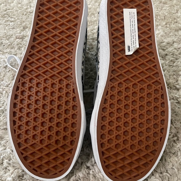 VANS Sk8-Hi Skull Tapestry Black Men’s 7 Suede Sneakers Shoes New - Picture 4 of 5